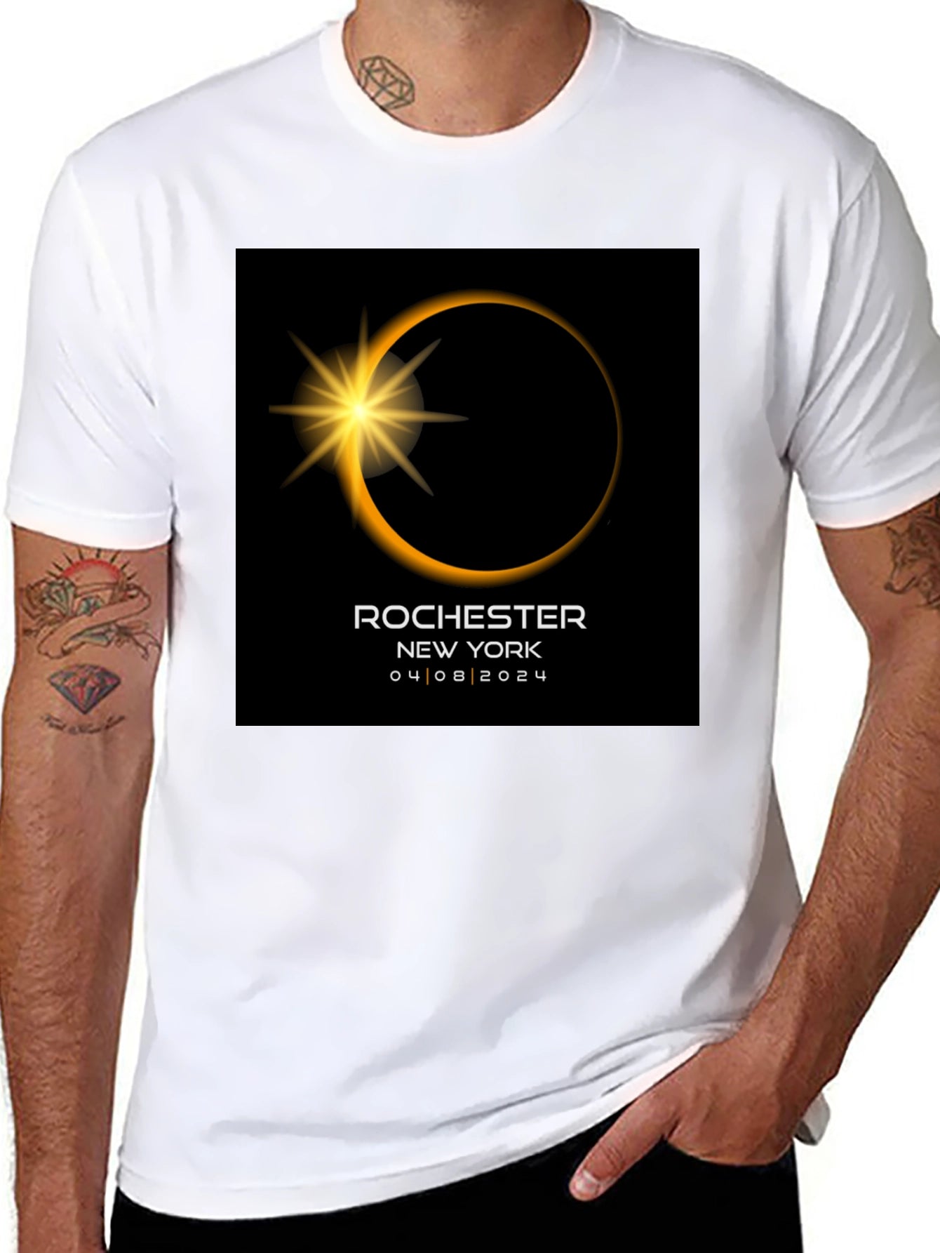 Rochester NY Eclipse 2024 T-Shirt