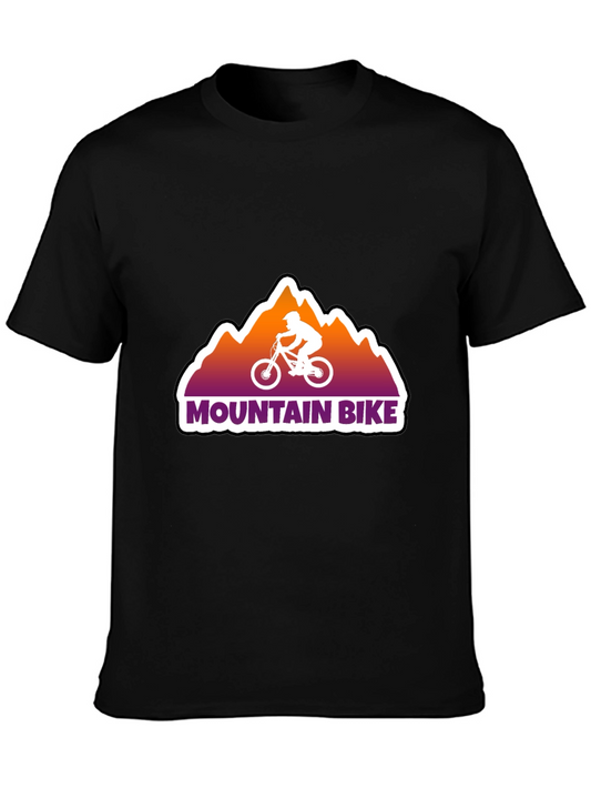 Mountain Bike Graphic Tee - Black