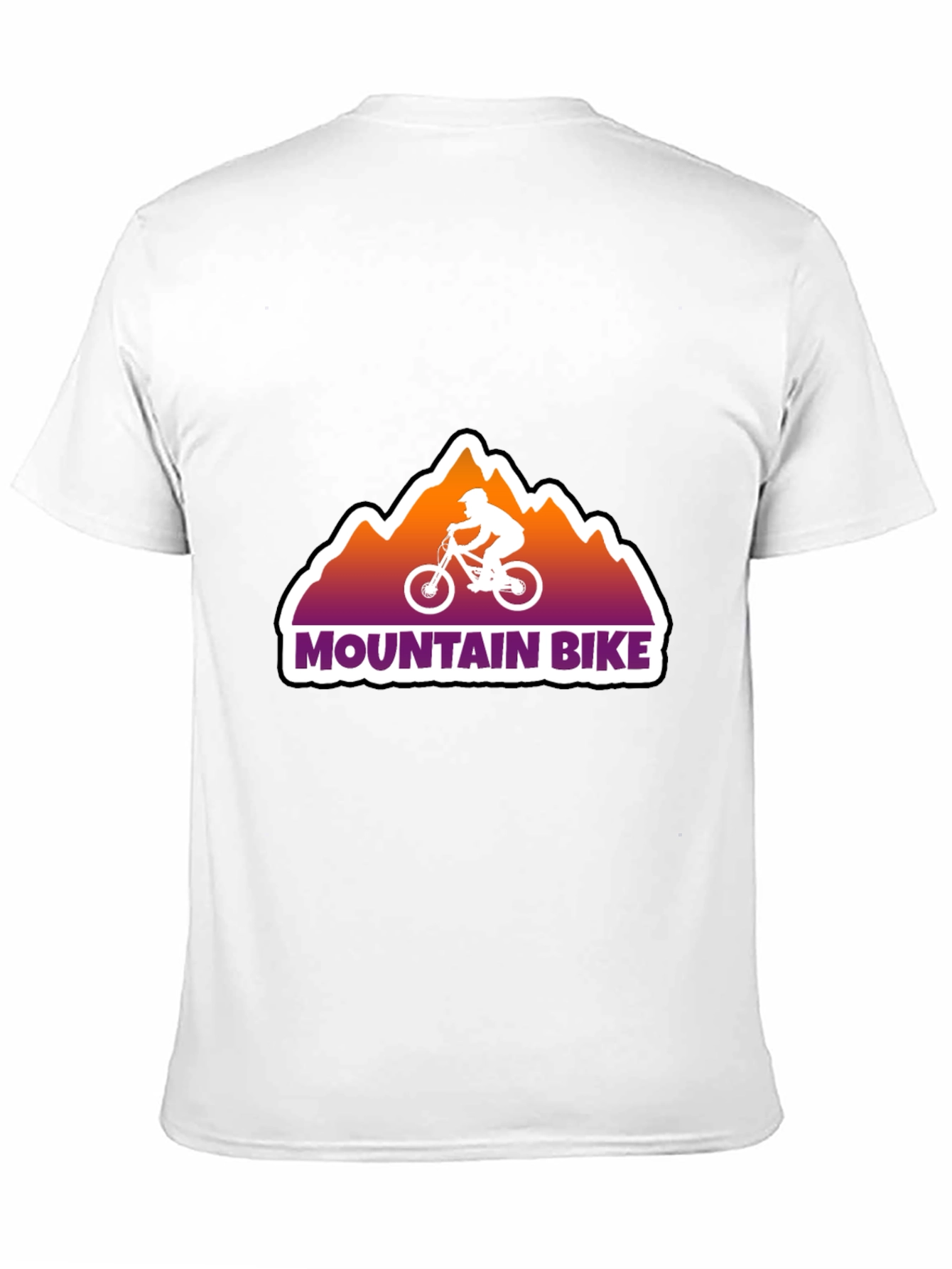 Mountain Bike Graphic Tee - Black