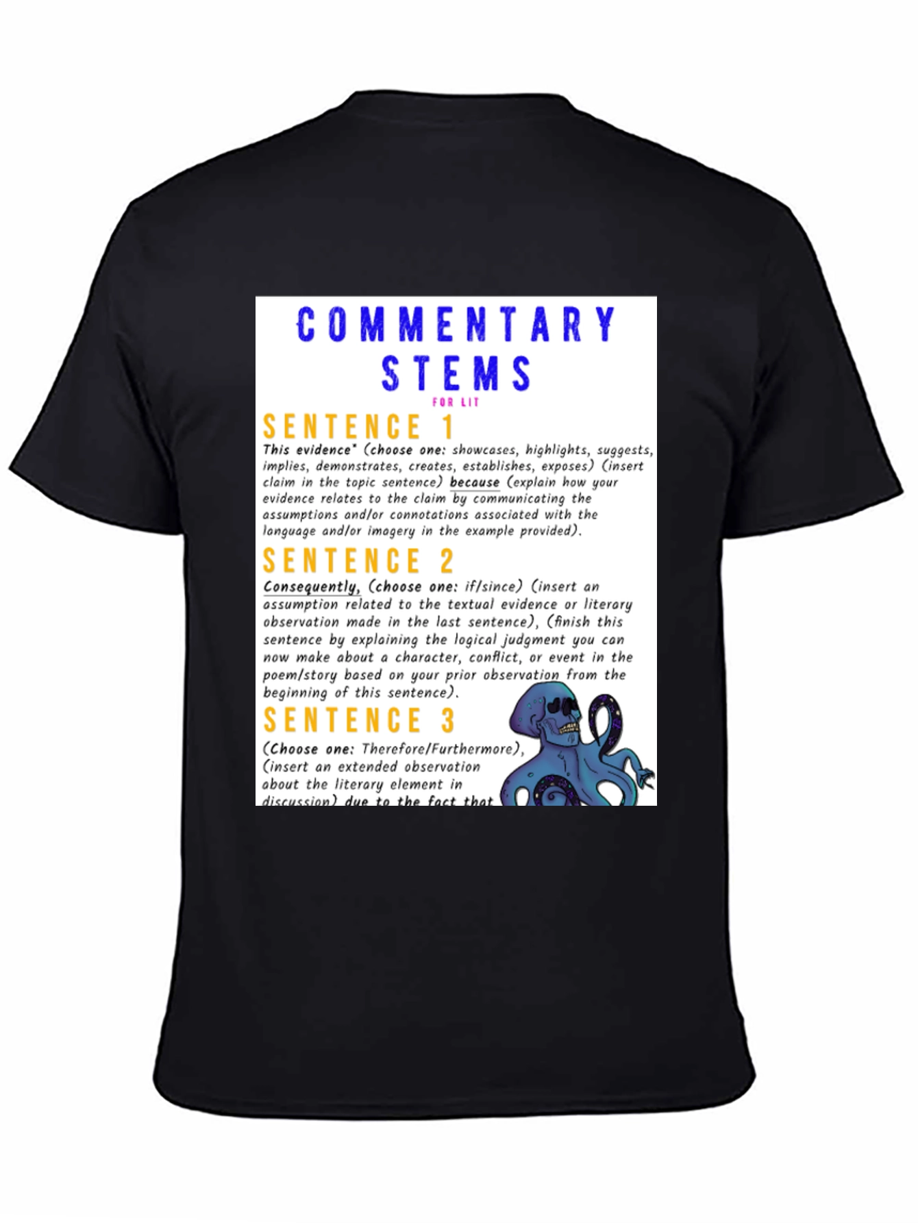 Commentary Stems T-Shirt