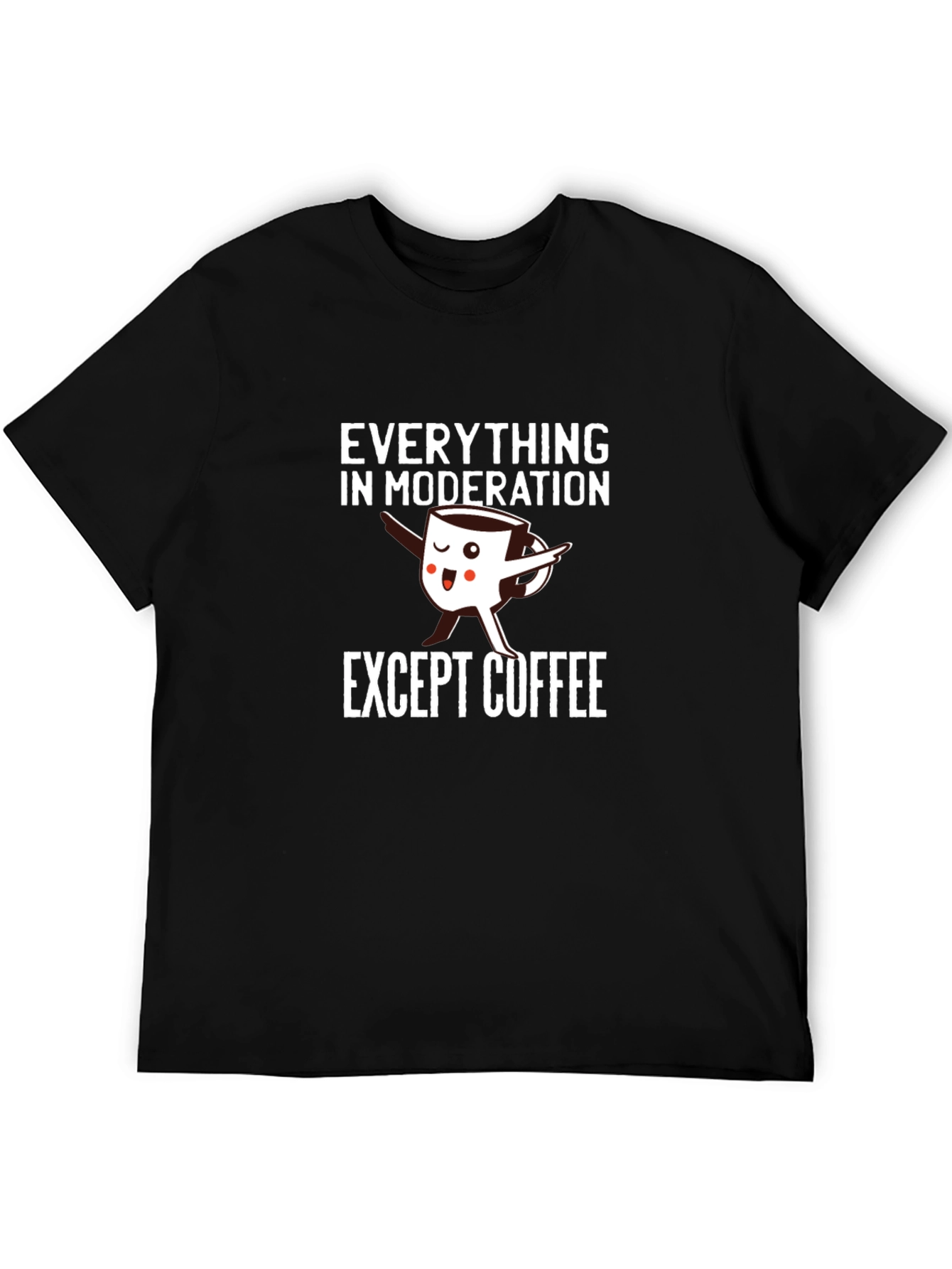 Everything in Moderation Except Coffee T-Shirt