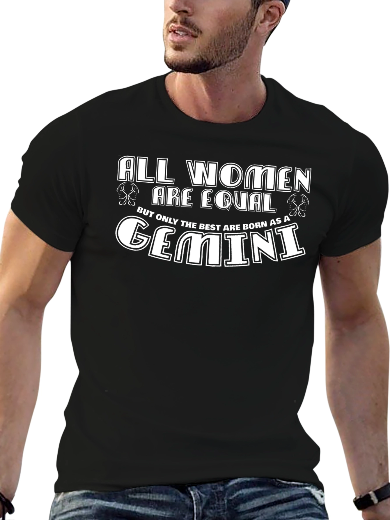 Gemini Zodiac Womens Graphic Tee - Birthday Gift