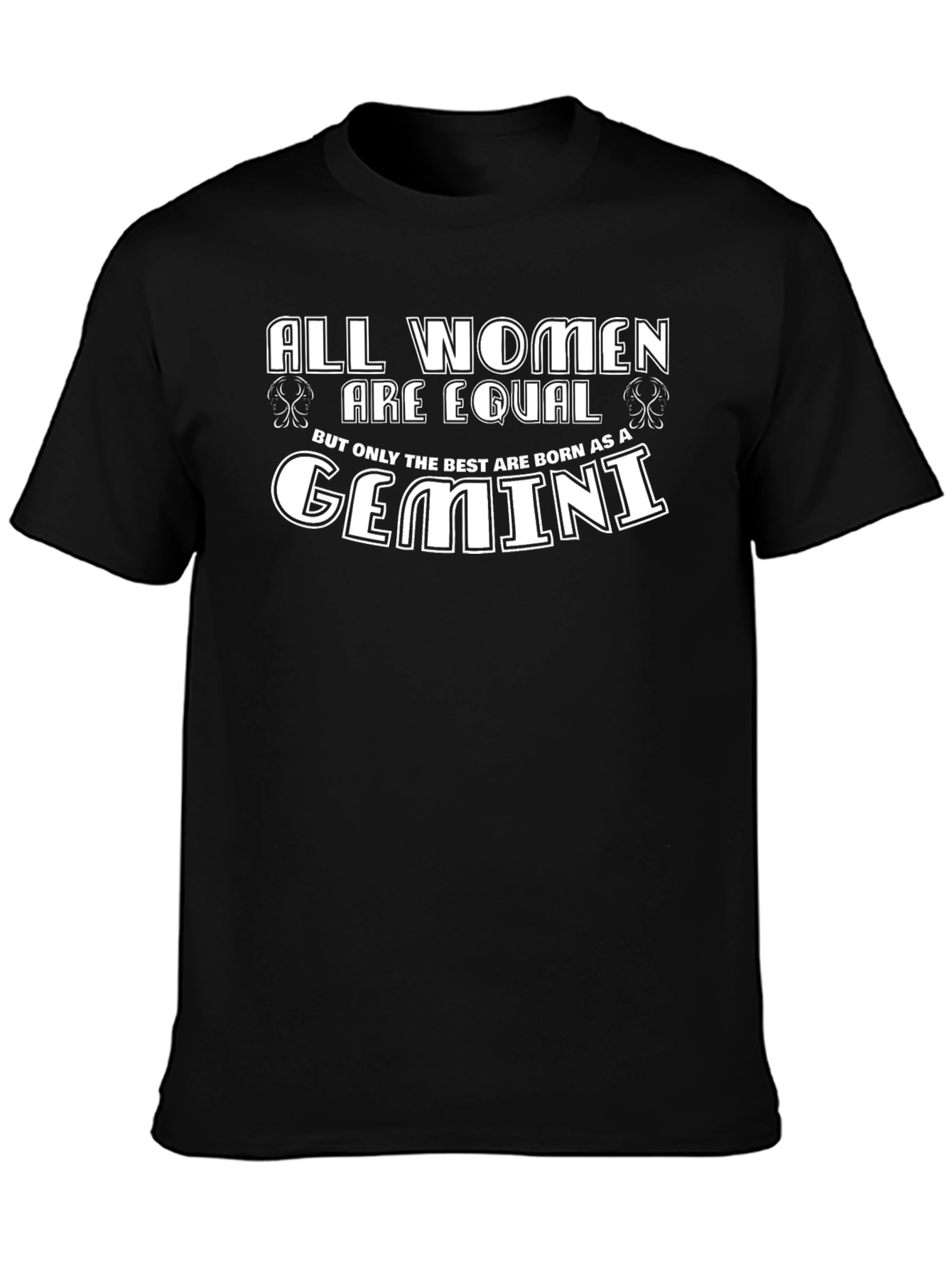 Gemini Zodiac Womens Graphic Tee - Birthday Gift