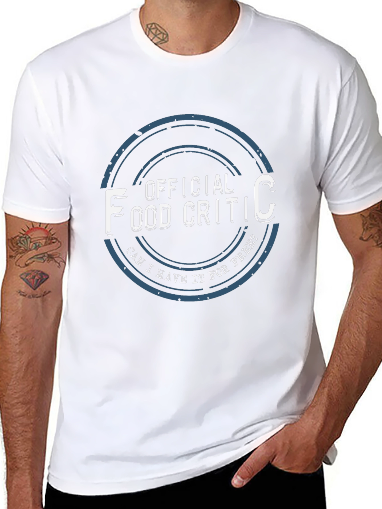 Official Food Critic T-Shirt - Free Food?