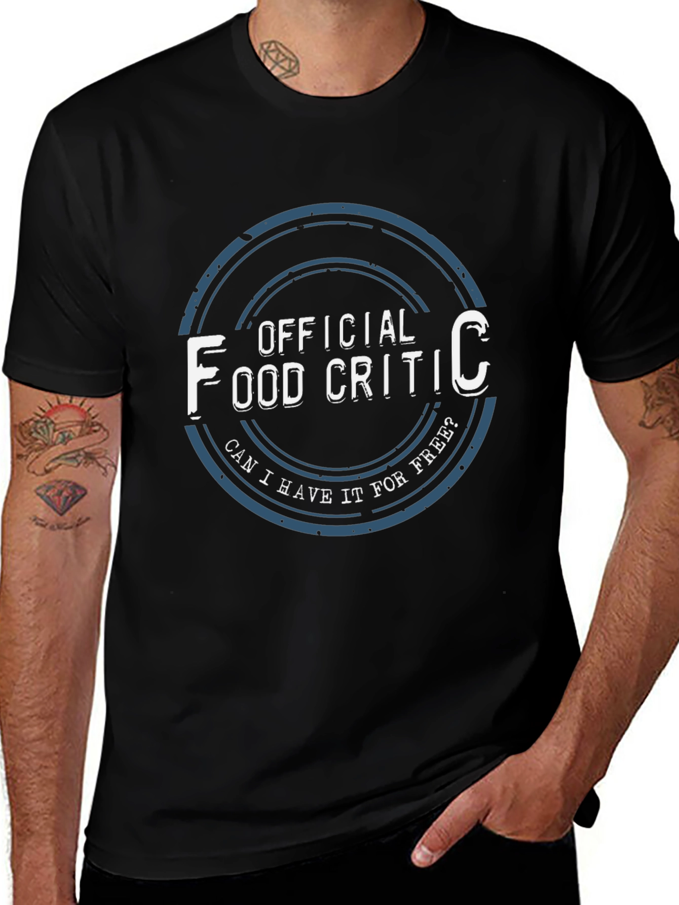 Official Food Critic T-Shirt - Free Food?