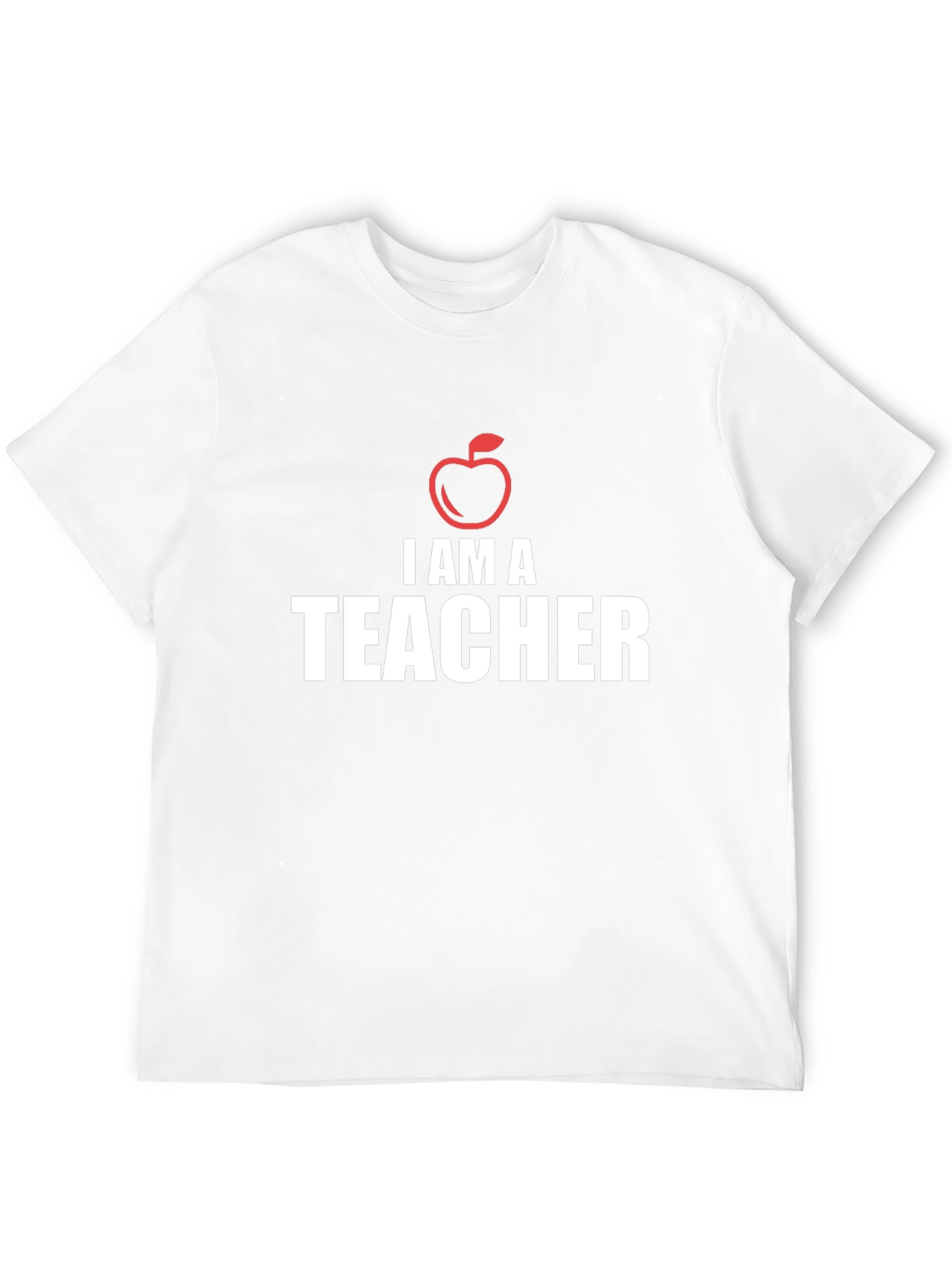 I Am A Teacher Apple Graphic T-Shirt