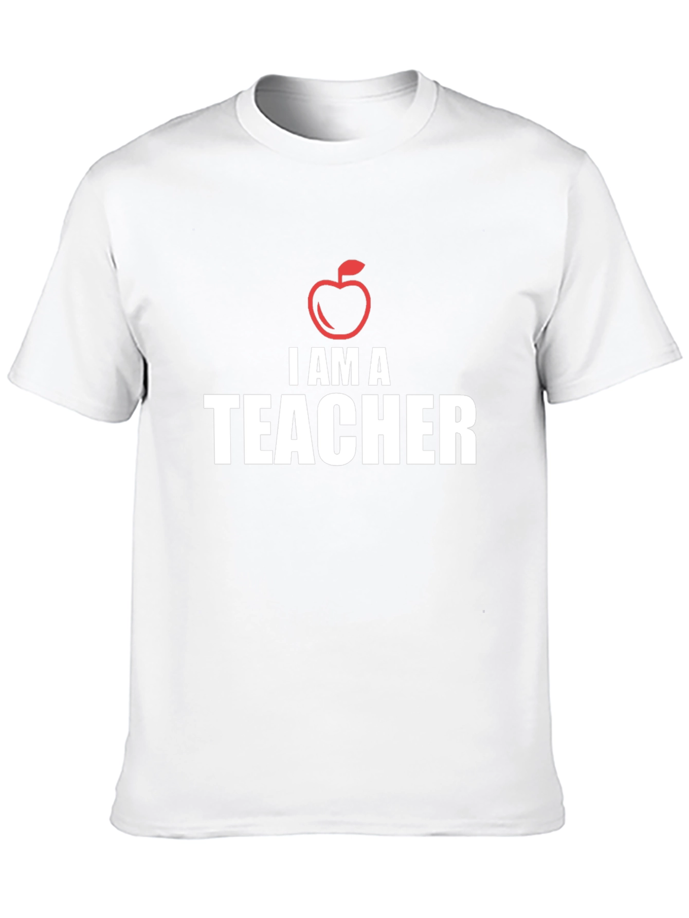 I Am A Teacher Apple Graphic T-Shirt