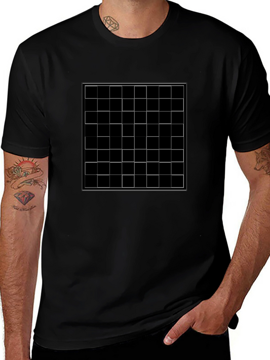 Chessboard Graphic Tee - Stylish & Unique Design