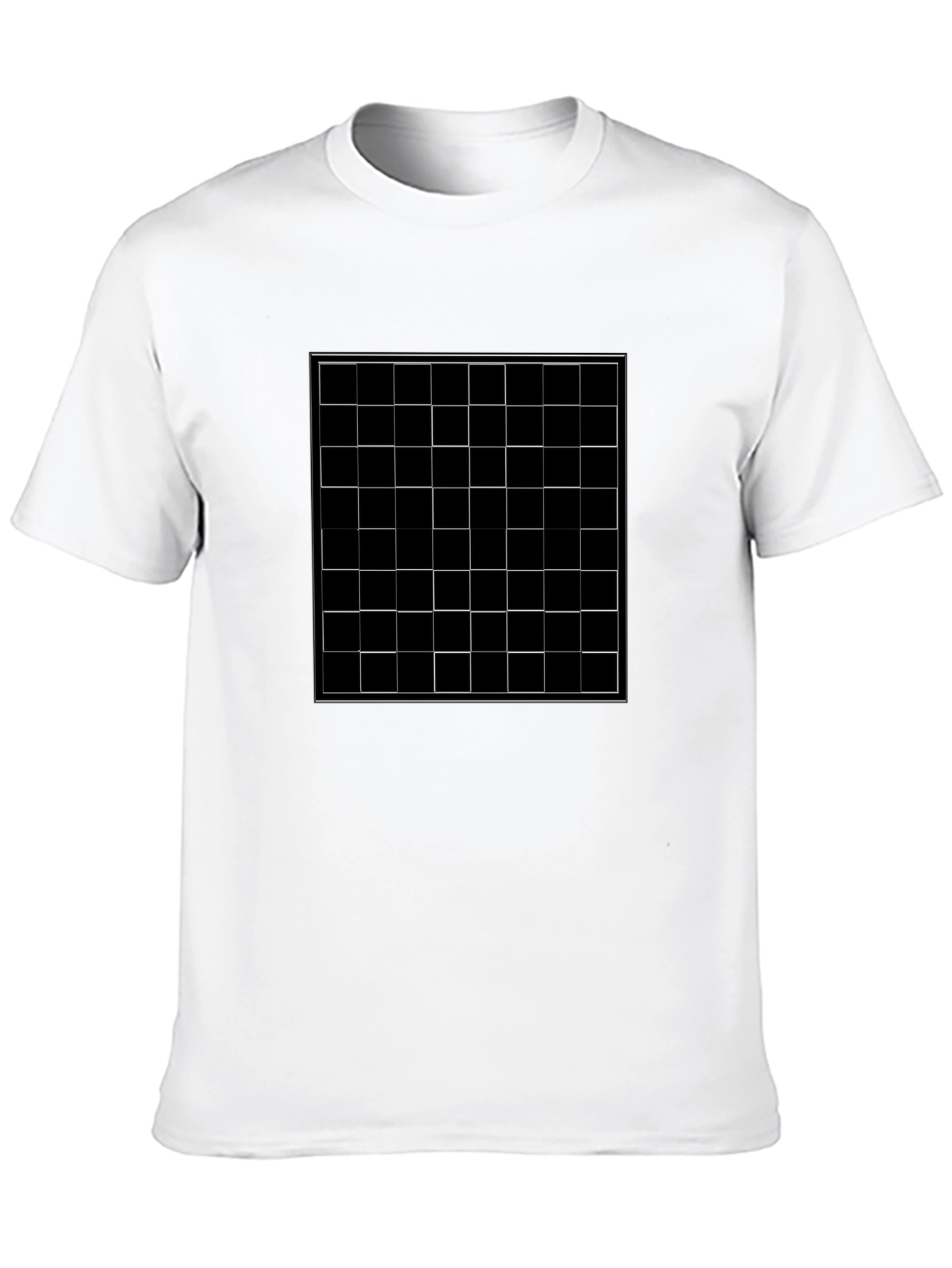 Chessboard Graphic Tee - Stylish & Unique Design