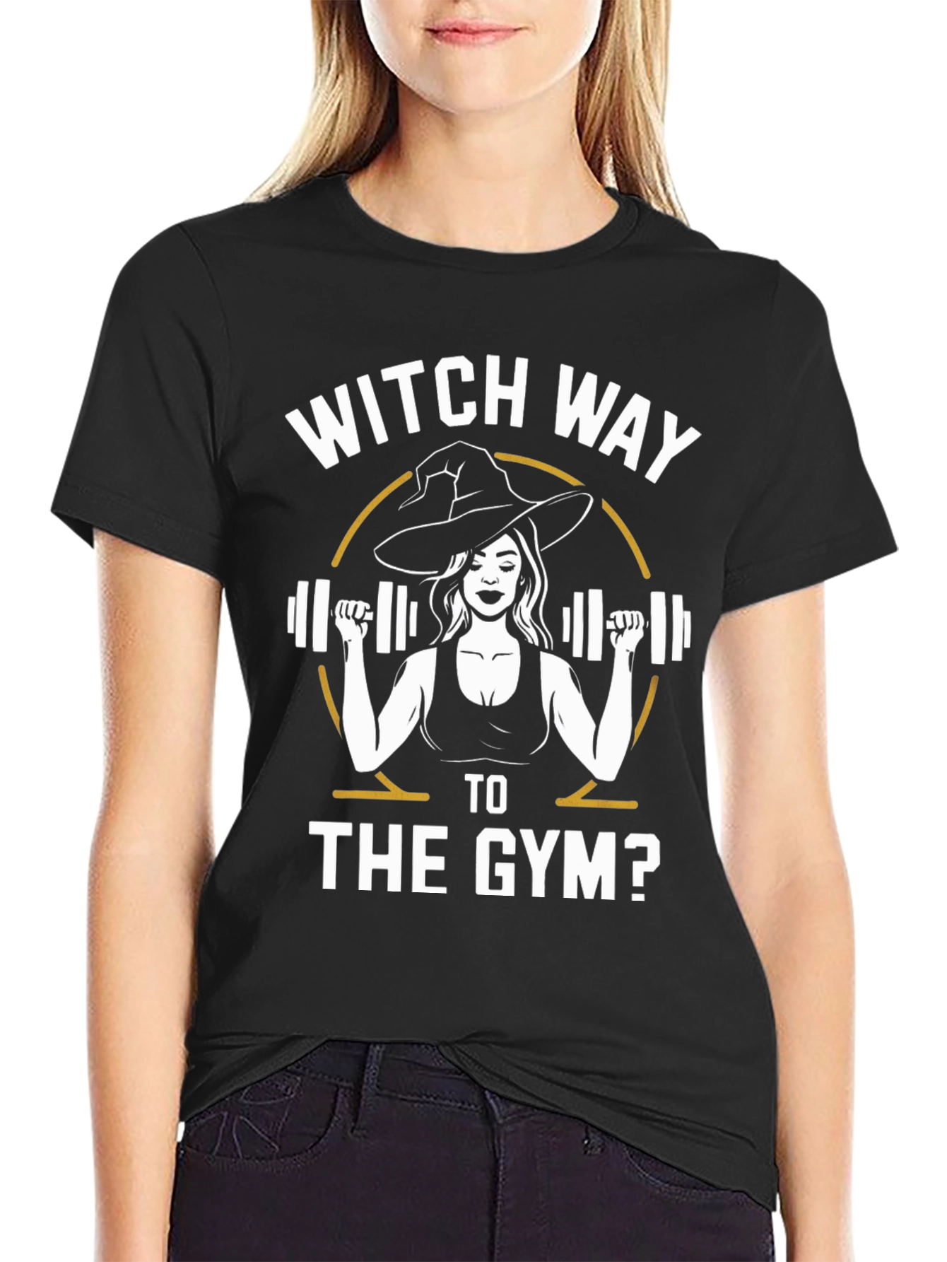 Witch Way to the Gym? Graphic T-Shirt