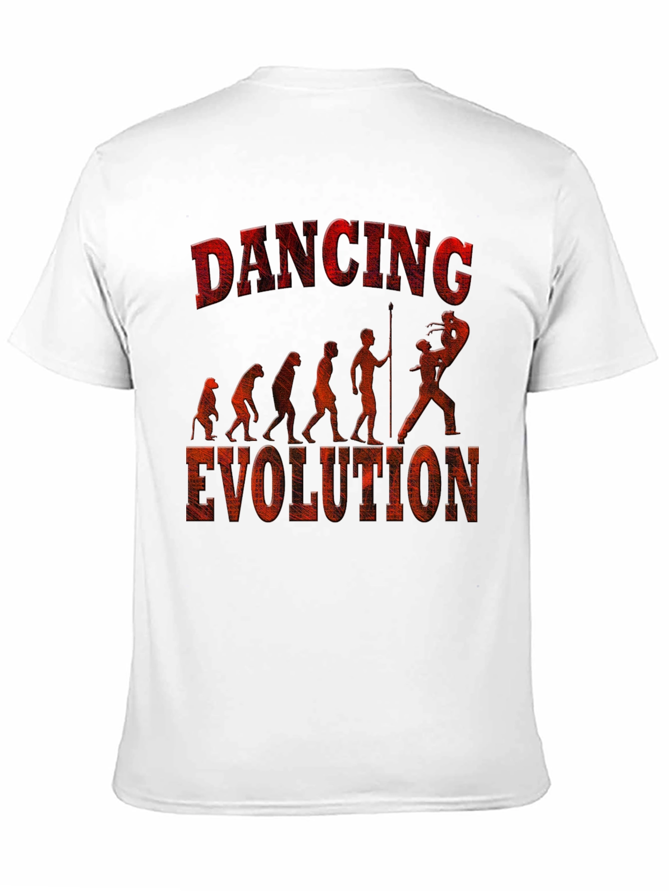 Dancing Evolution Graphic Print T-Shirt