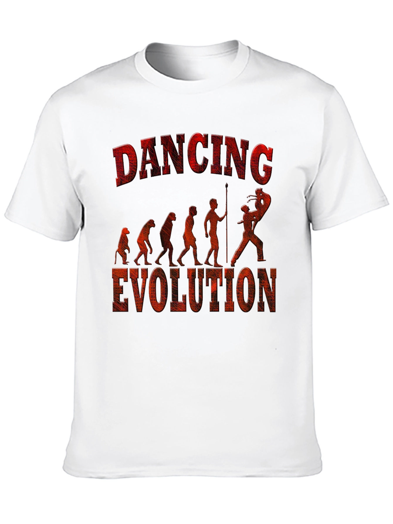 Dancing Evolution Graphic Print T-Shirt
