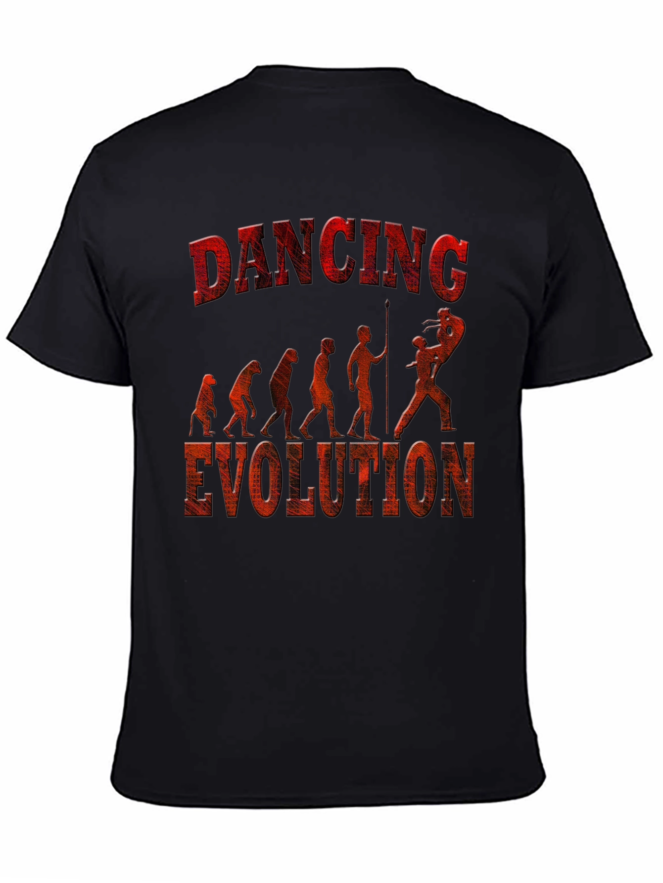 Dancing Evolution Graphic Print T-Shirt