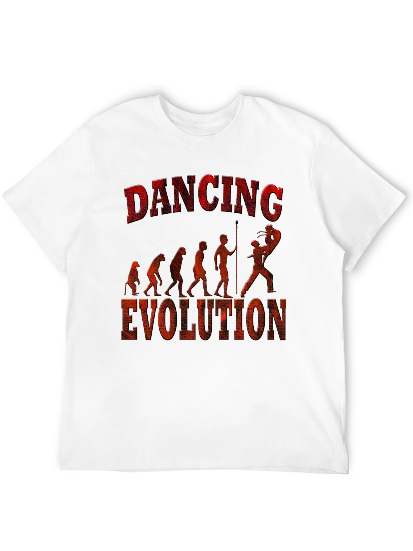 Dancing Evolution Graphic Print T-Shirt
