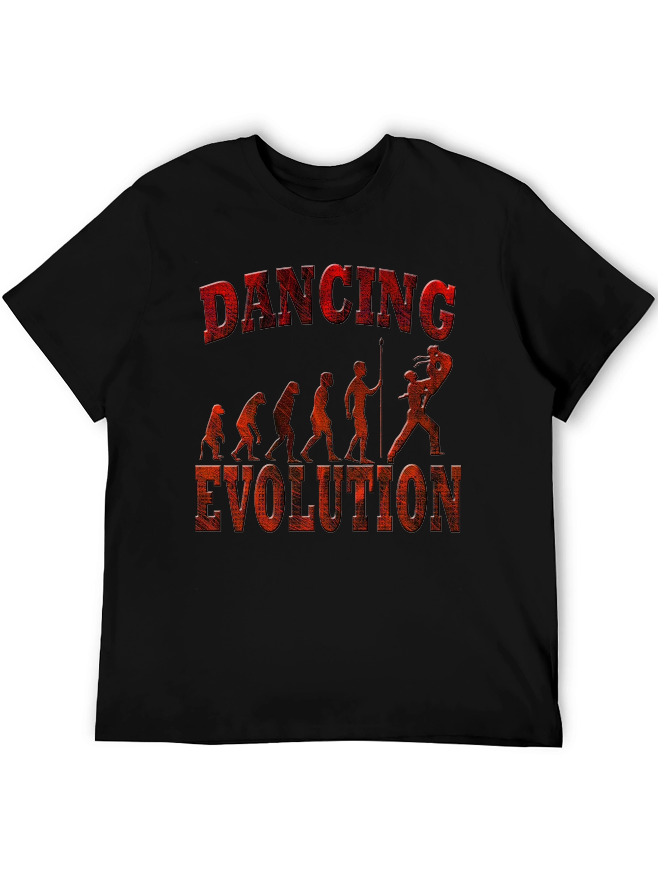 Dancing Evolution Graphic Print T-Shirt