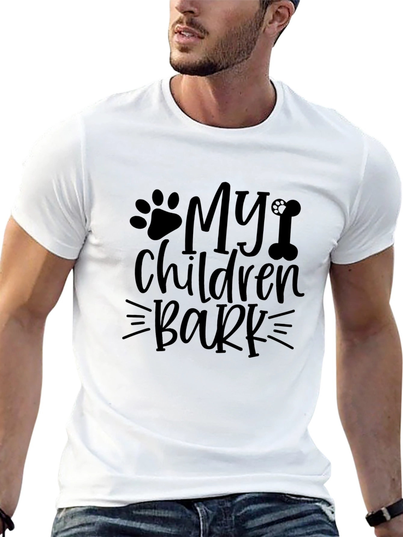 My Children Bark Funny Pet Lover T-Shirt