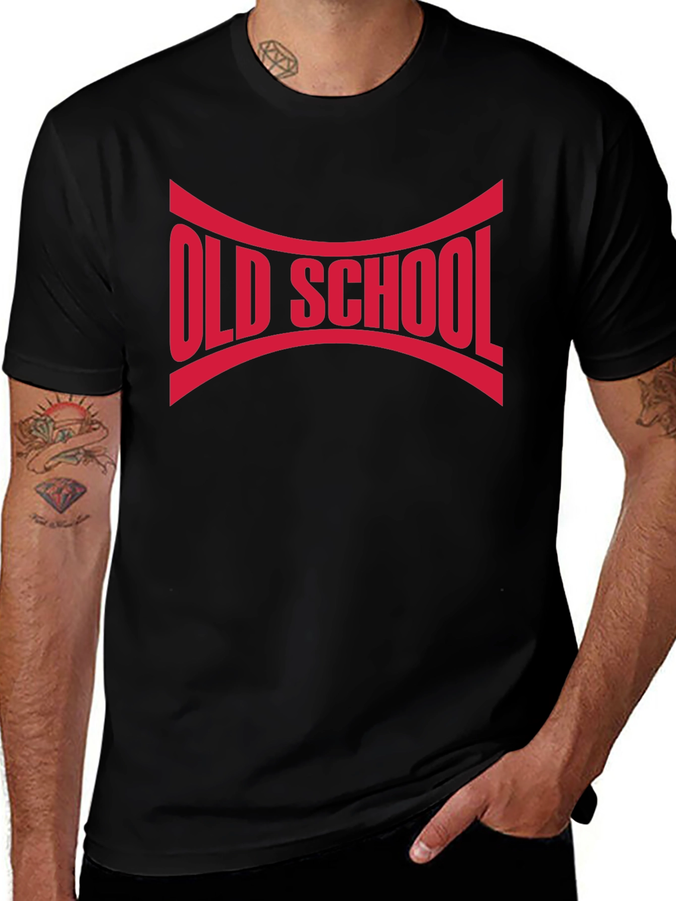 Old School Graphic Tee - Retro Style