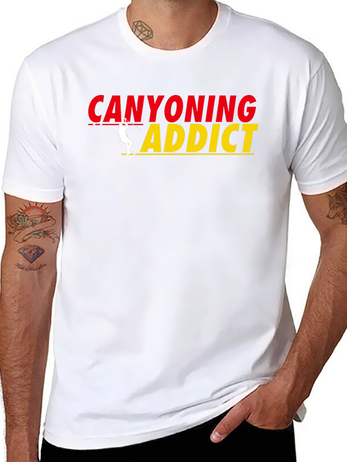 Canyoning Addict Graphic Tee - Adventure T-Shirt