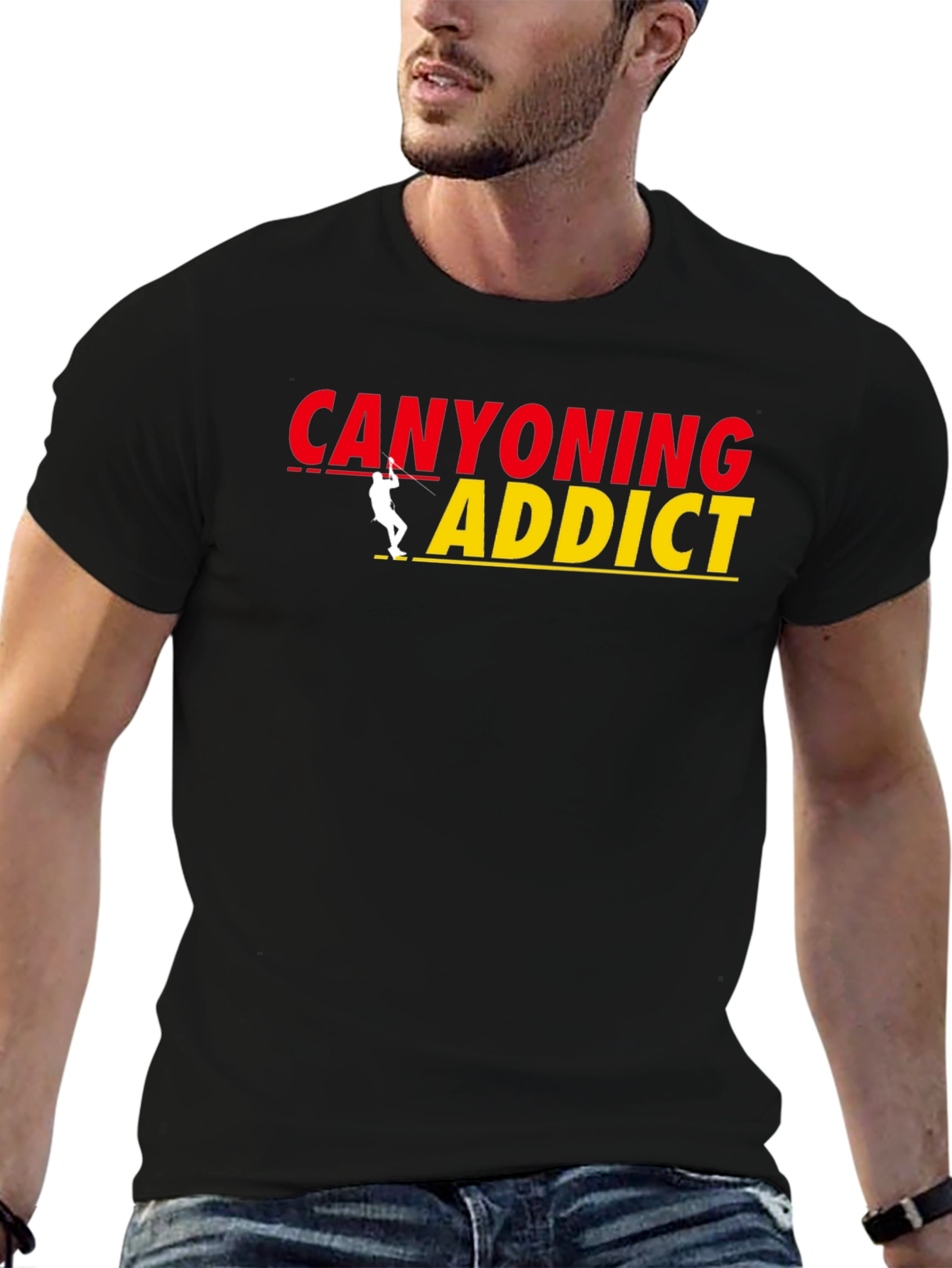Canyoning Addict Graphic Tee - Adventure T-Shirt