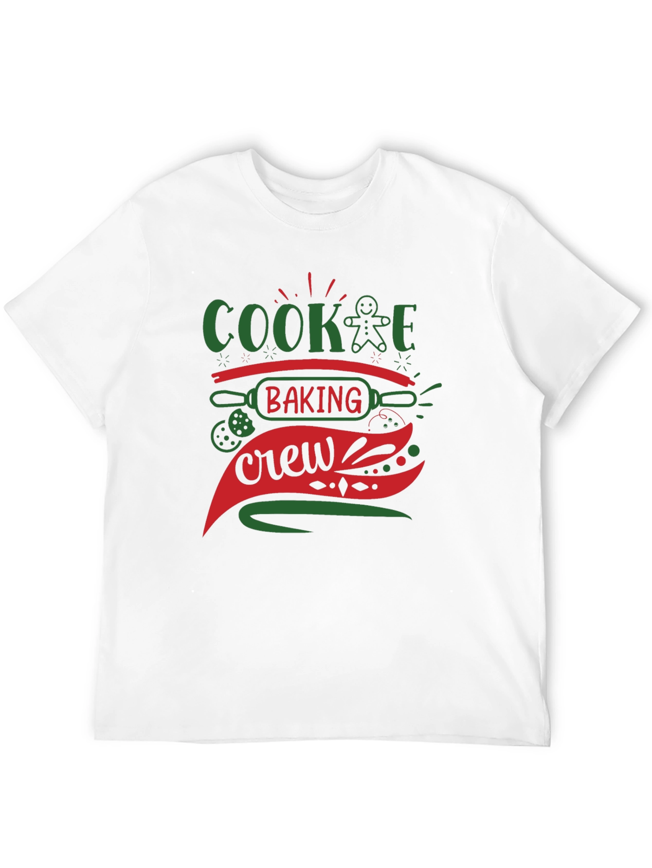 Cookie Baking Crew Christmas T-Shirt