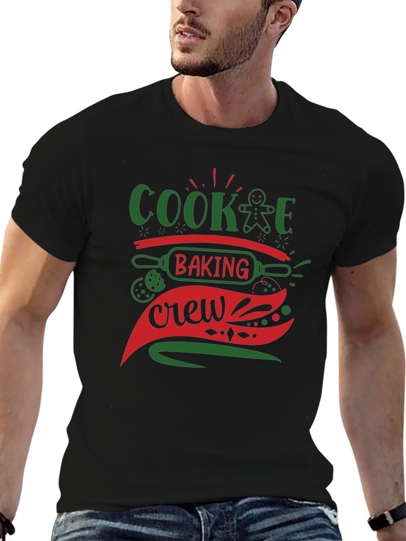 Cookie Baking Crew Christmas T-Shirt