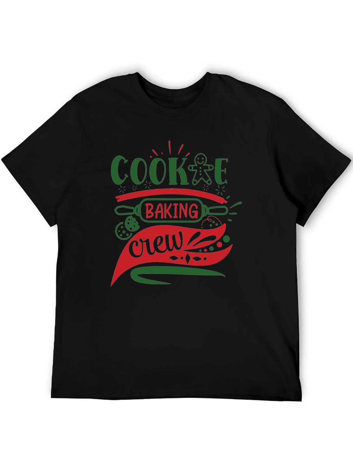 Cookie Baking Crew Christmas T-Shirt