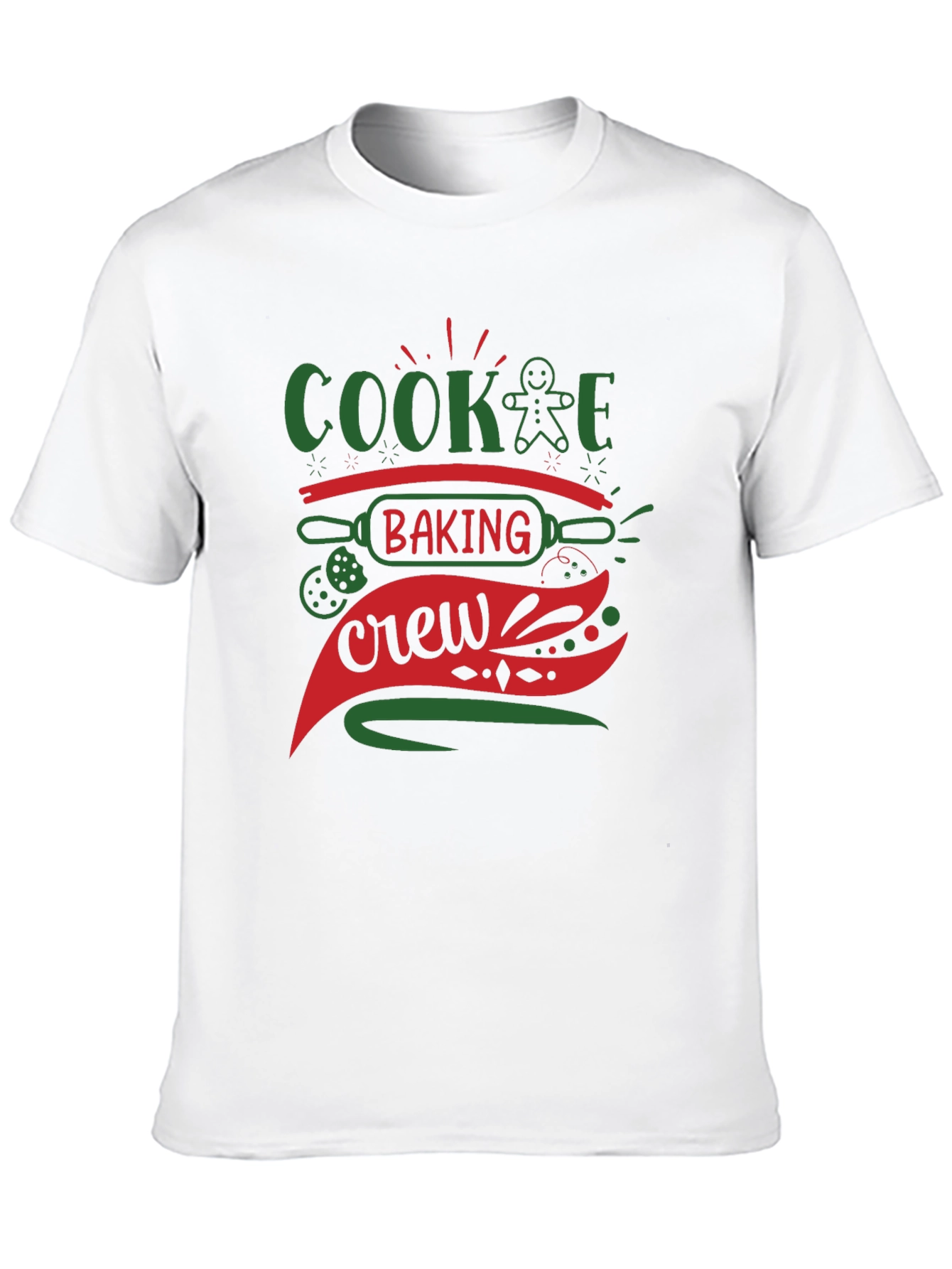 Cookie Baking Crew Christmas T-Shirt