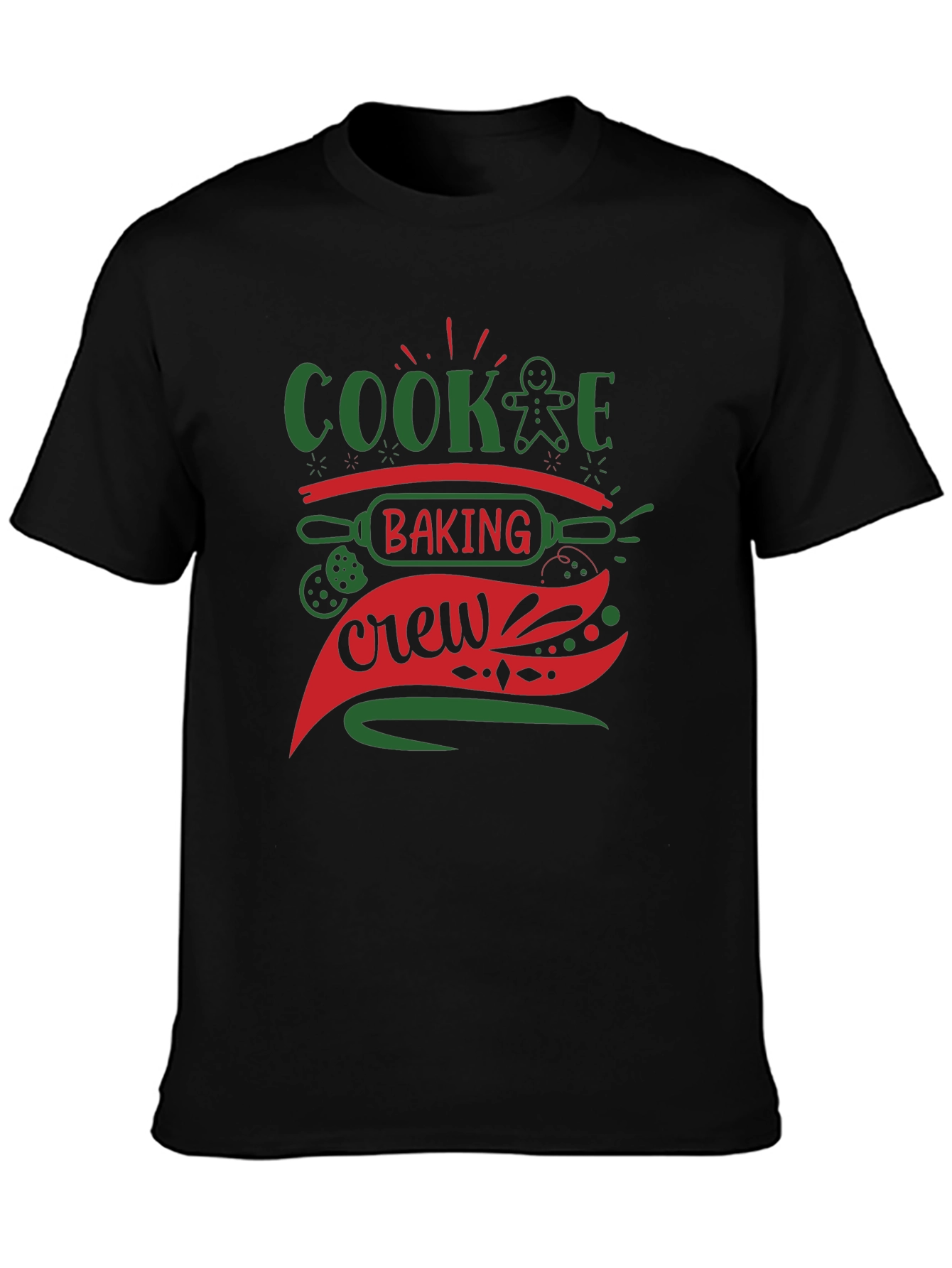 Cookie Baking Crew Christmas T-Shirt