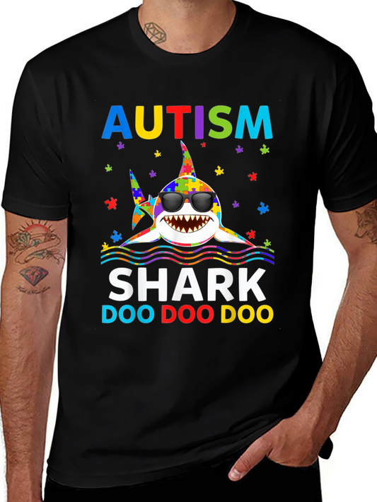 Autism Shark Doo Doo T-Shirt