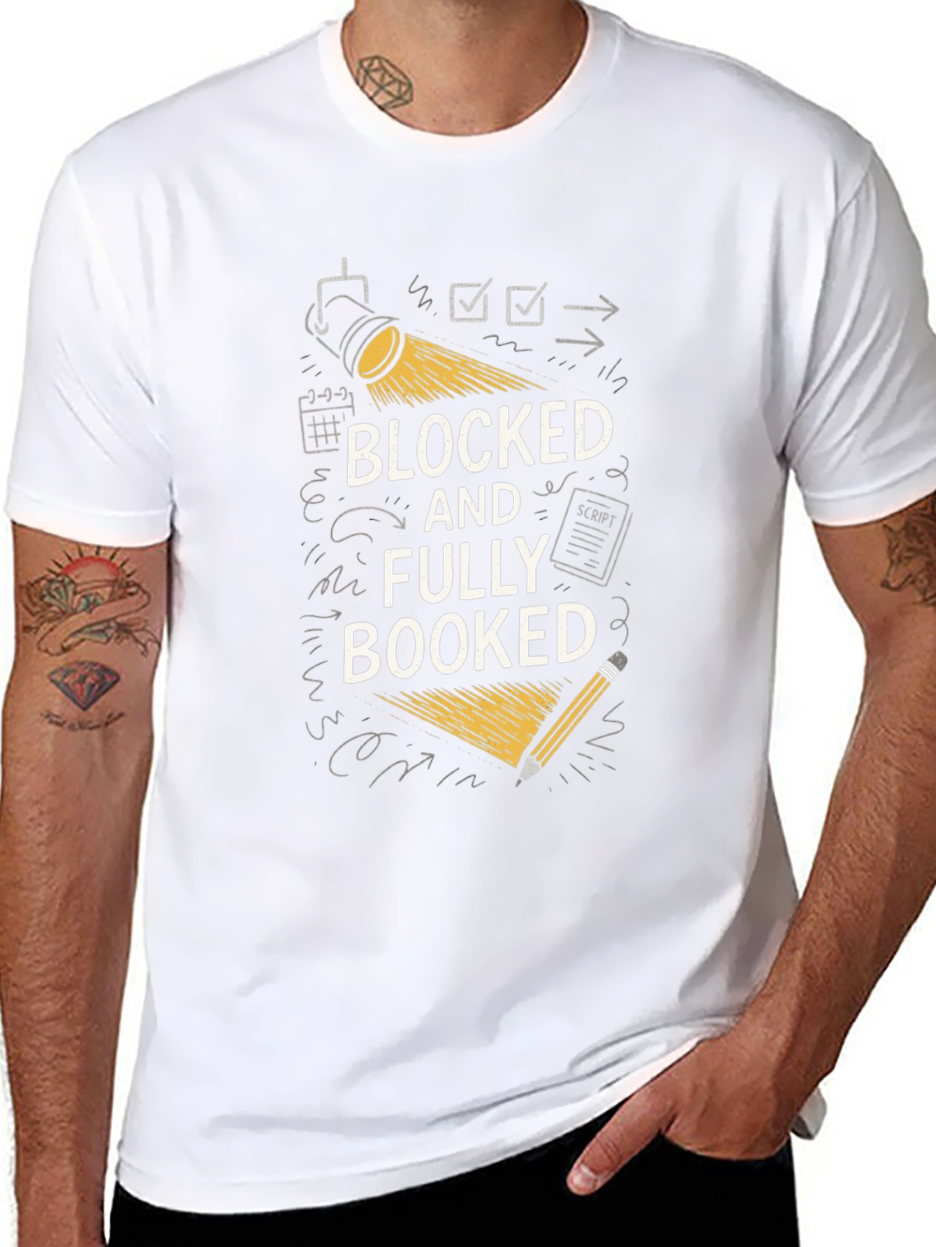 Blocked and Fully Booked T-Shirt