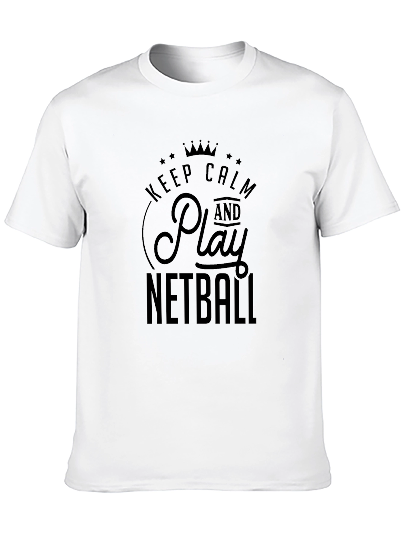 Keep Calm Play Netball T-Shirt