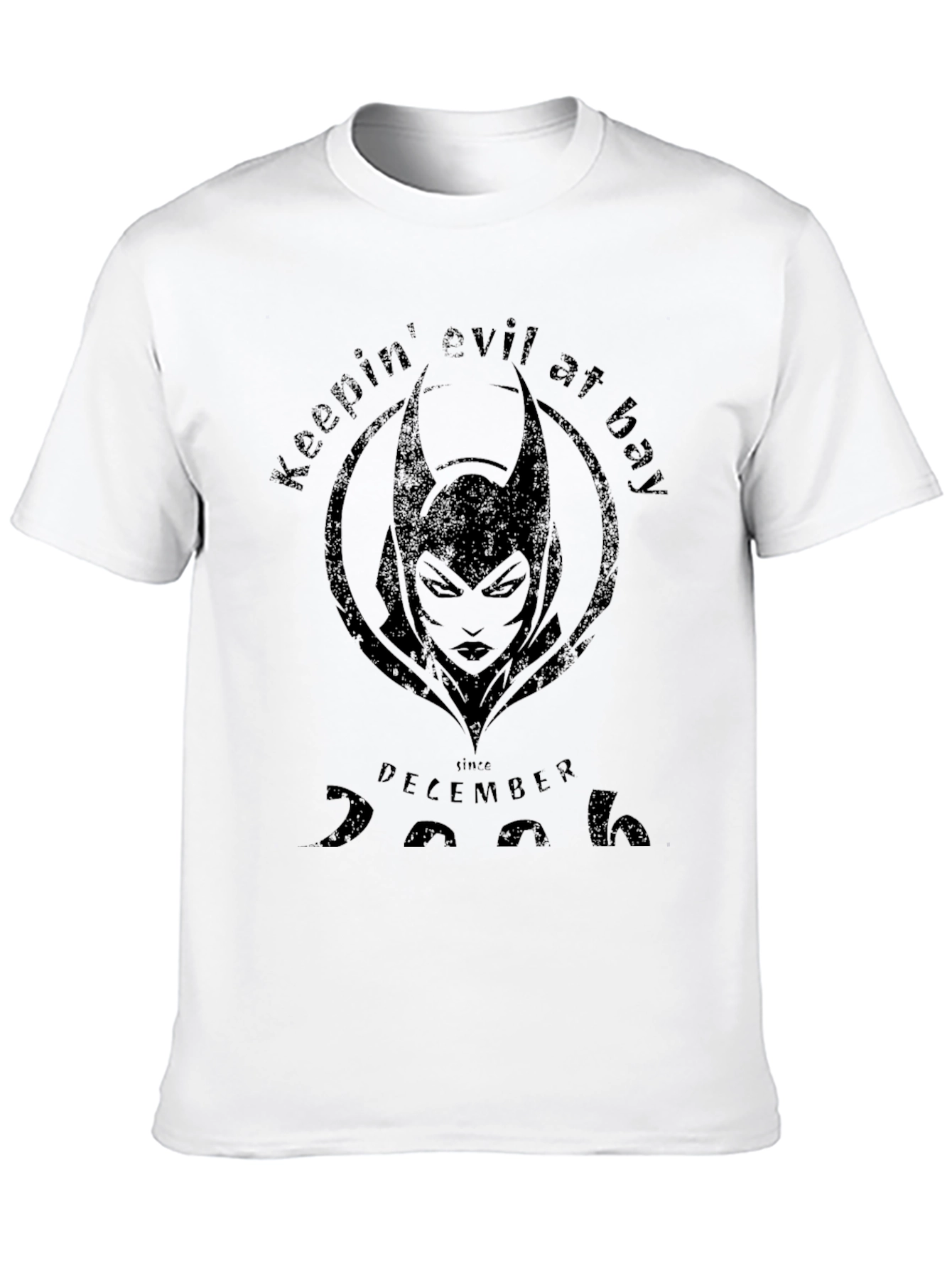 Keepin Evil at Bay Witch Graphic Tee