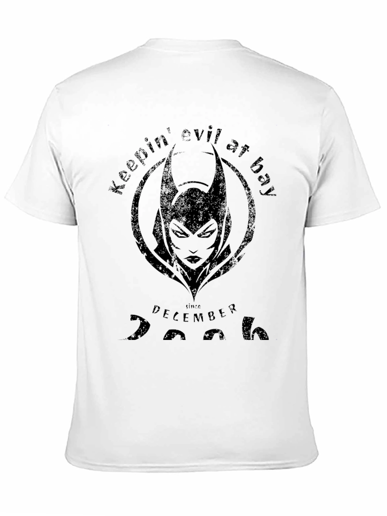 Keepin Evil at Bay Witch Graphic Tee