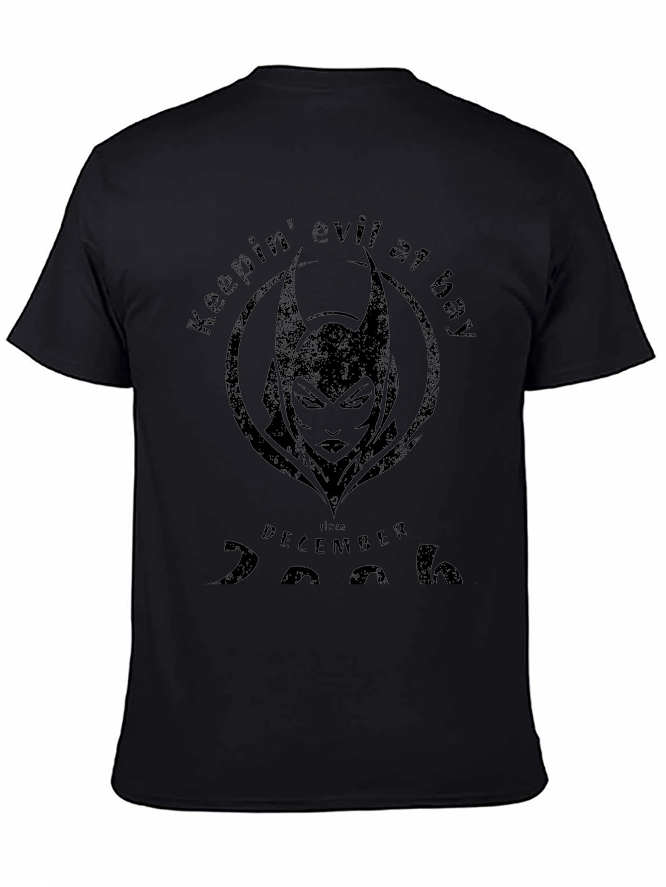 Keepin Evil at Bay Witch Graphic Tee