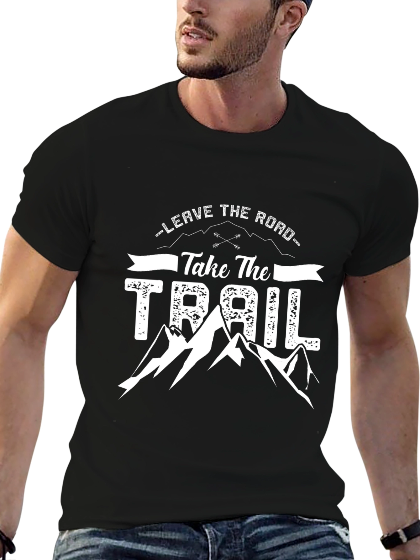Leave the Road Take the Trail Graphic T-Shirt