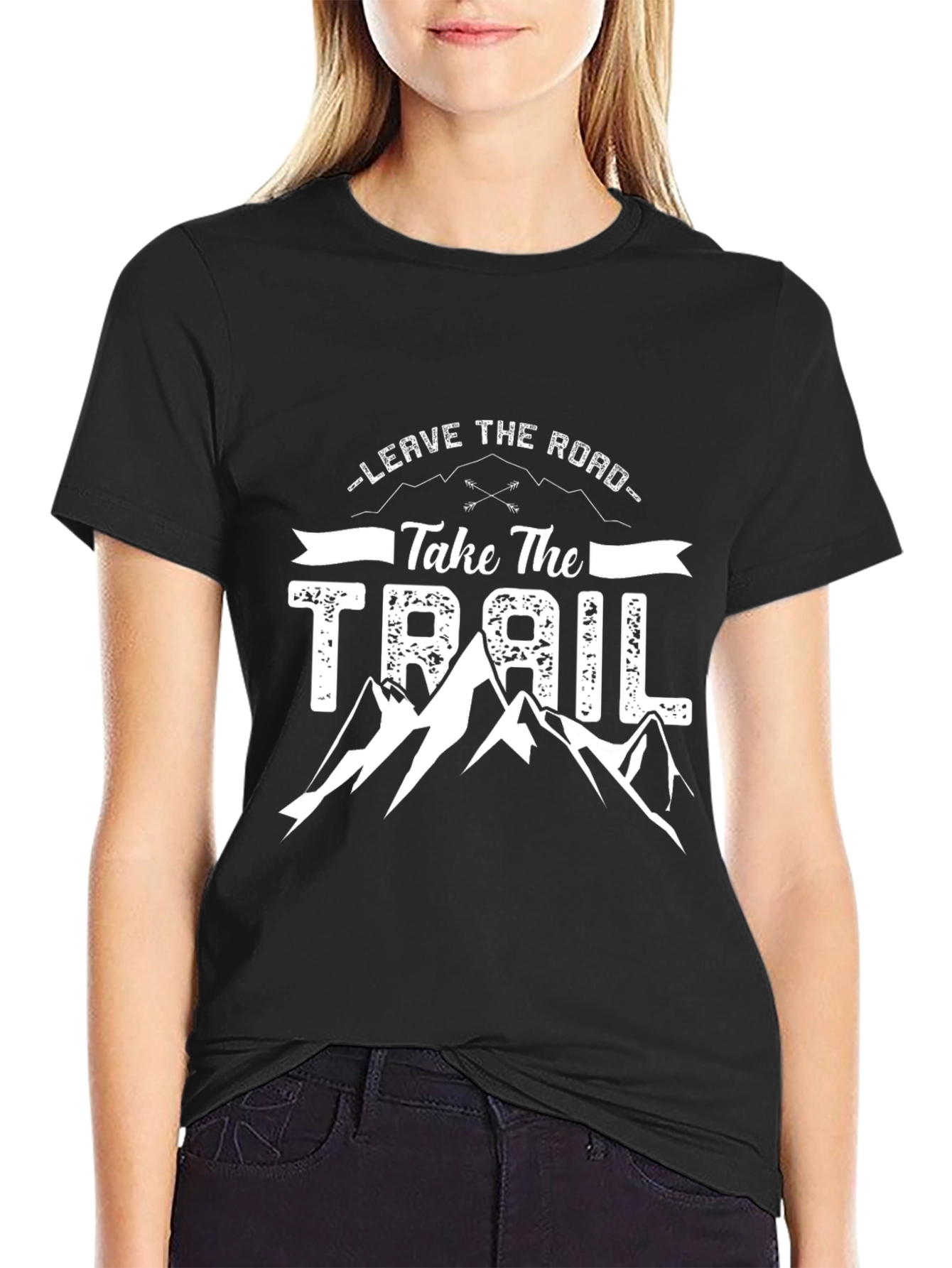 Leave the Road Take the Trail Graphic T-Shirt