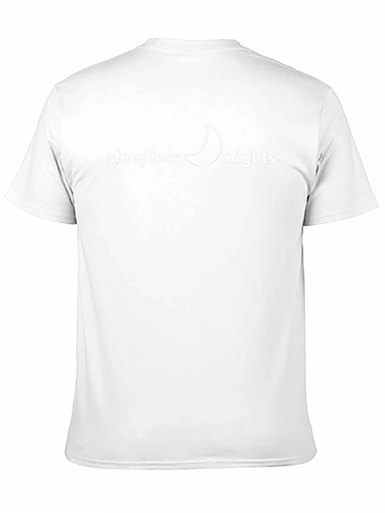 Sleepless Nights Graphic T-Shirt - Black