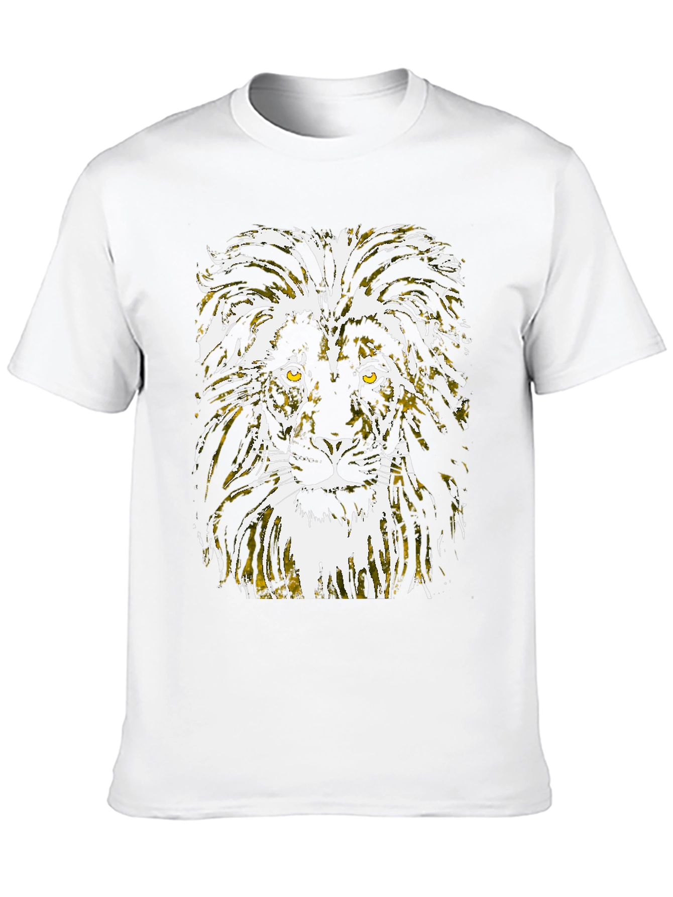 Lion Graphic Black T-Shirt