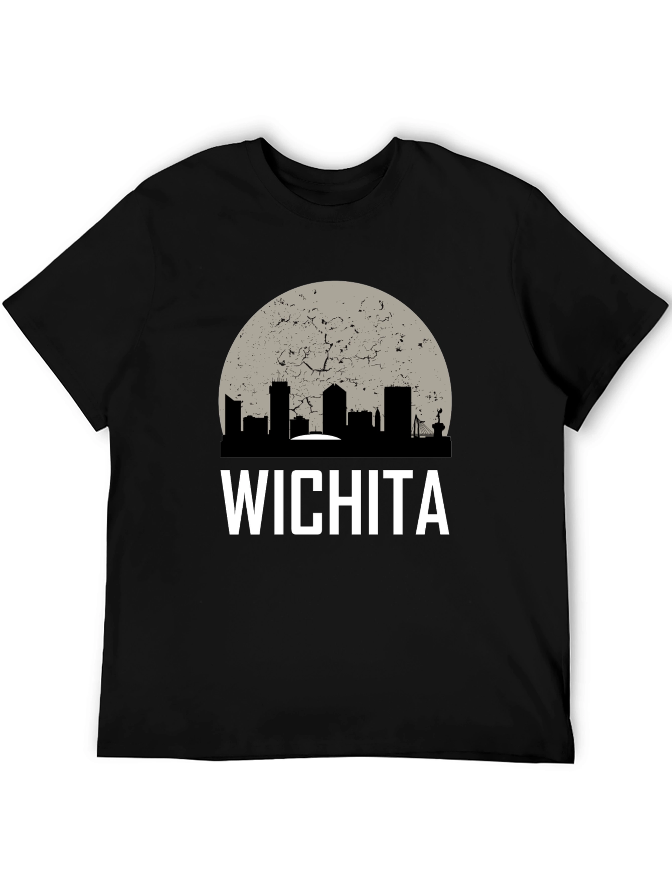 Wichita Skyline Graphic Tee - Retro City Pride Shirt