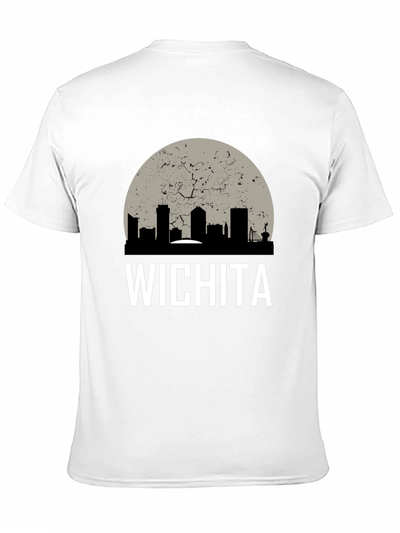 Wichita Skyline Graphic Tee - Retro City Pride Shirt