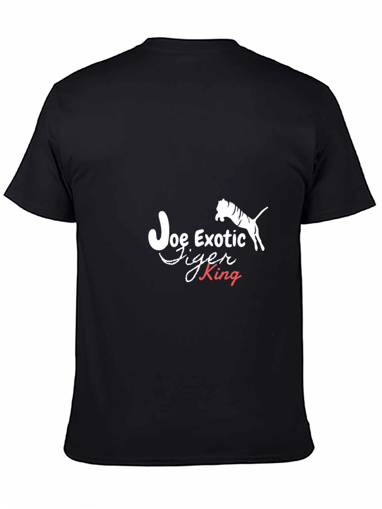 Joe Exotic Tiger King Graphic T-Shirt - Black