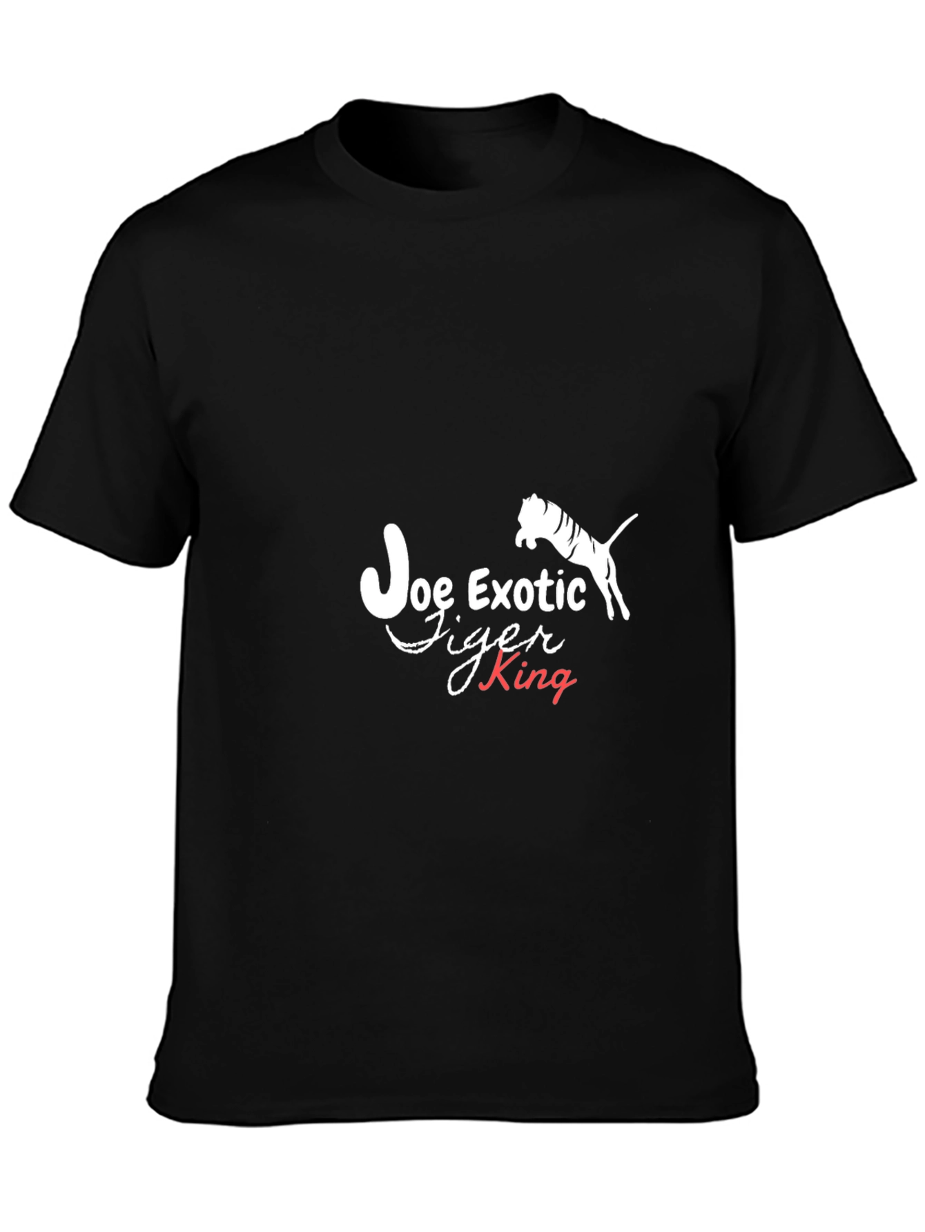 Joe Exotic Tiger King Graphic T-Shirt - Black