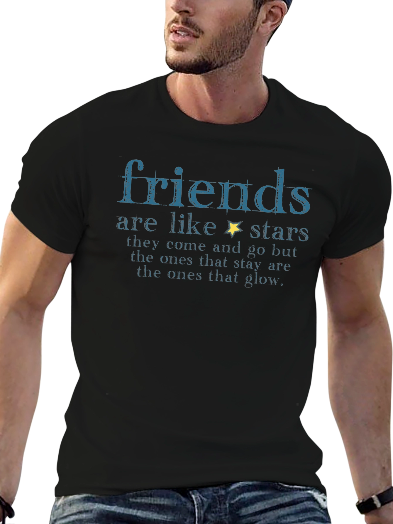 Friends are Like Stars Graphic Tee