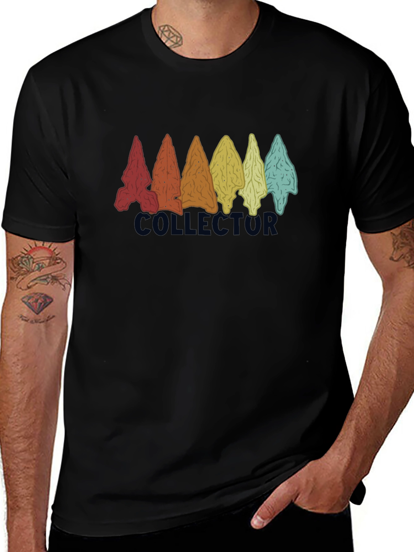 Collector Arrowhead T-Shirt | Unique Graphic Tee