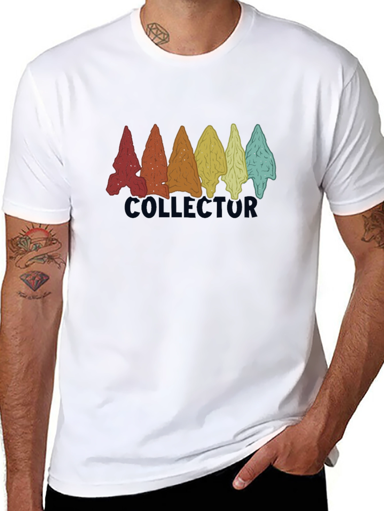 Collector Arrowhead T-Shirt | Unique Graphic Tee