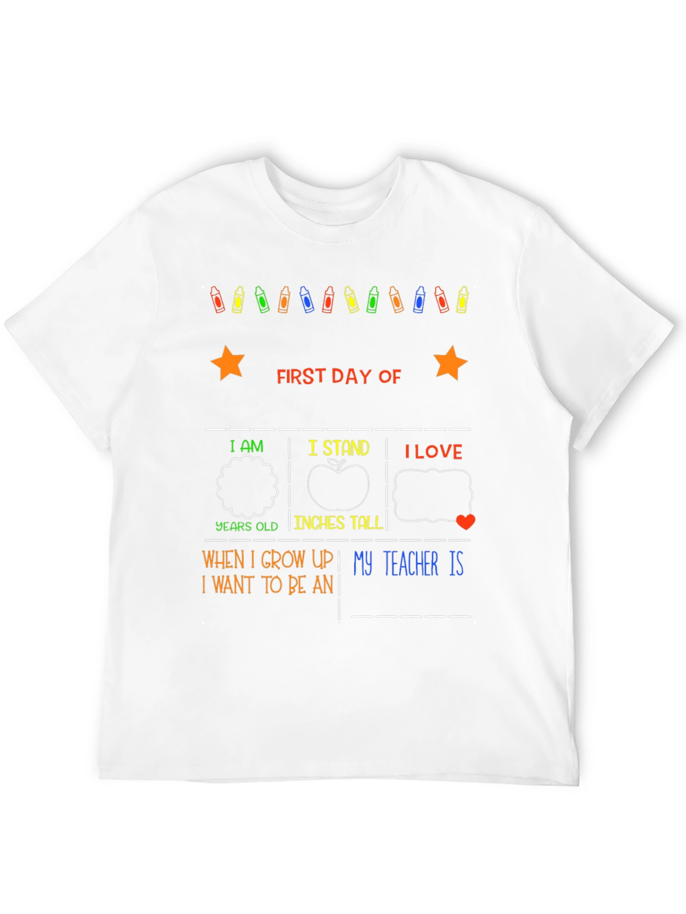 First Day Of School T-Shirt