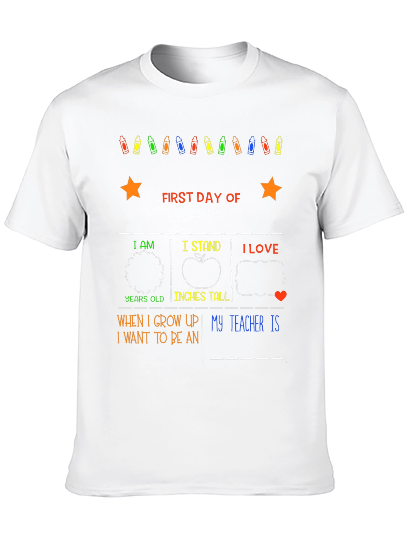 First Day Of School T-Shirt