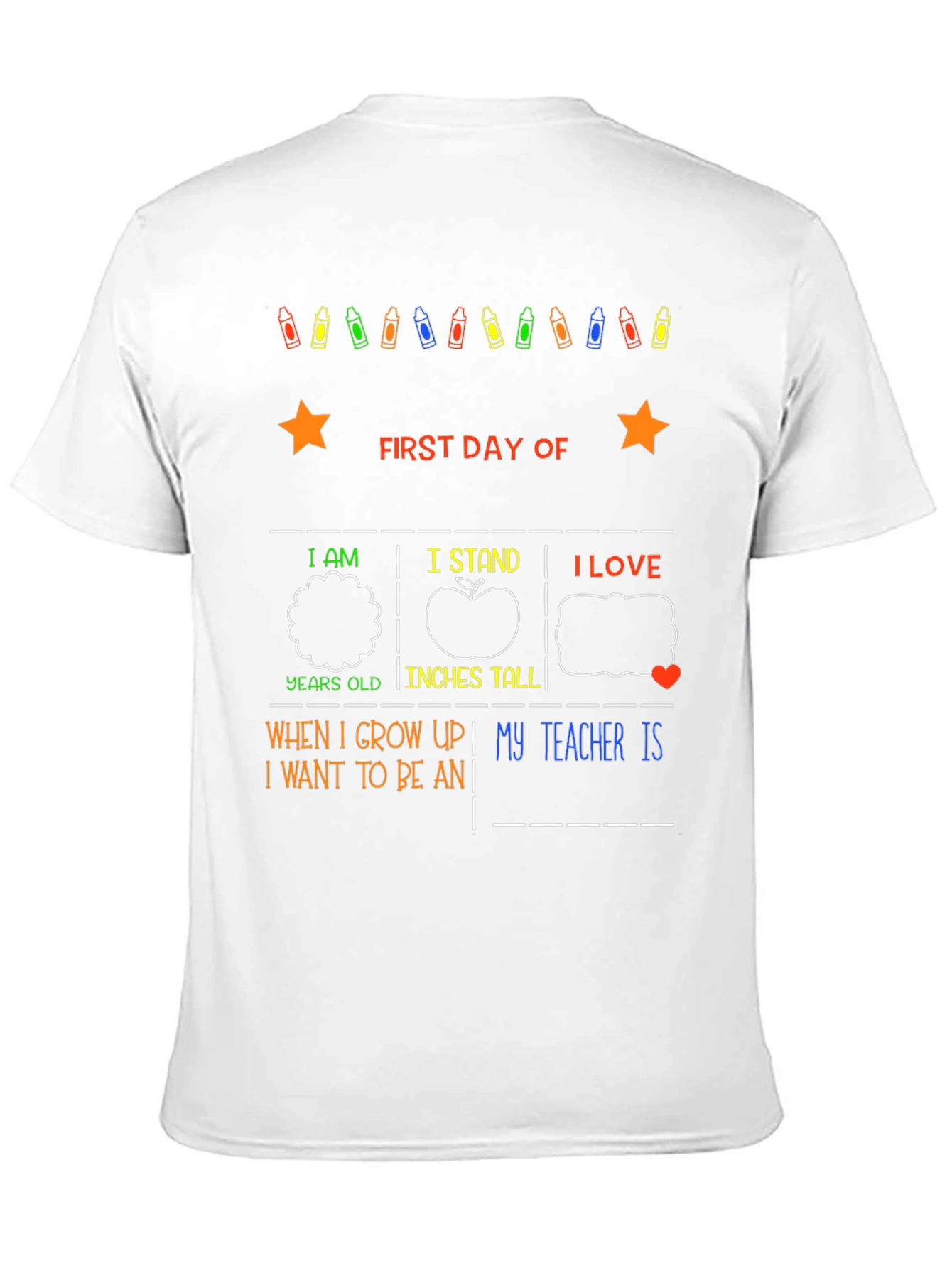 First Day Of School T-Shirt
