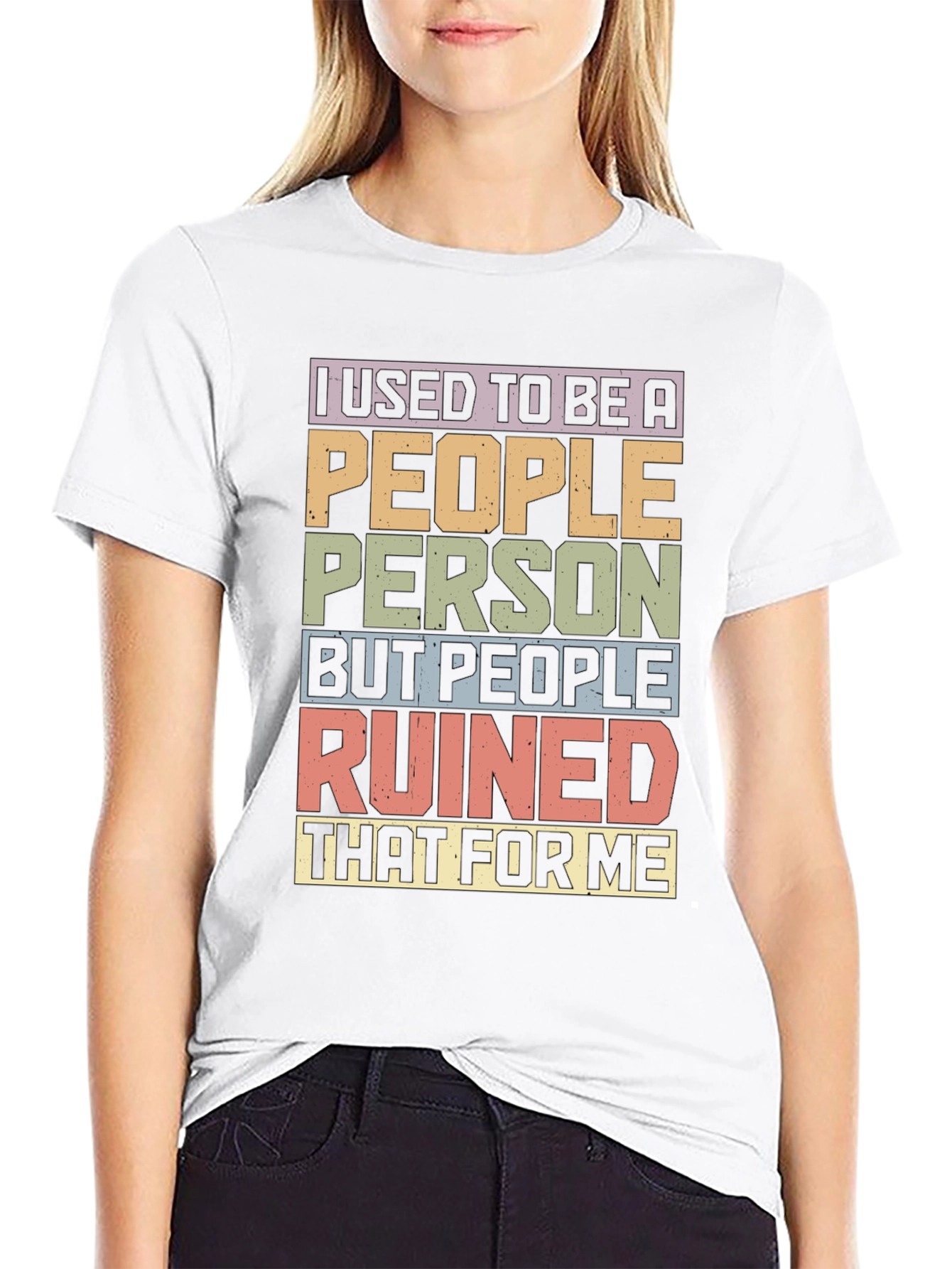 I Used To Be A People Person T-Shirt