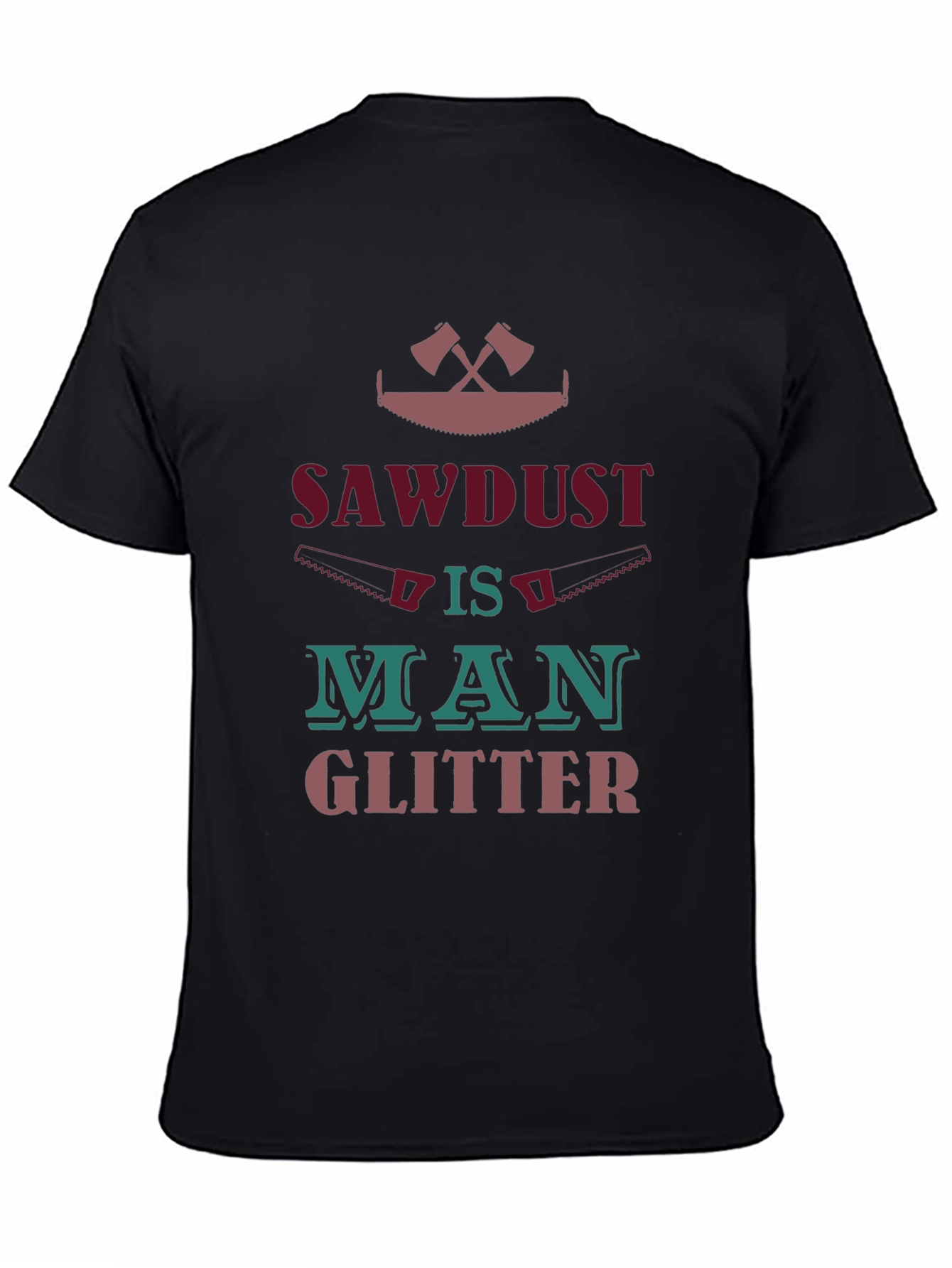 Sawdust Man Glitter Graphic Tee